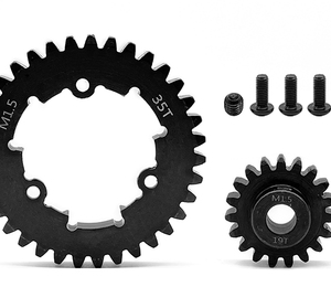 Traxxas X-Maxx 6S / 8S and XRT 1.5 Mod 35T Spur Gear with 35T+19T Pinion Gear