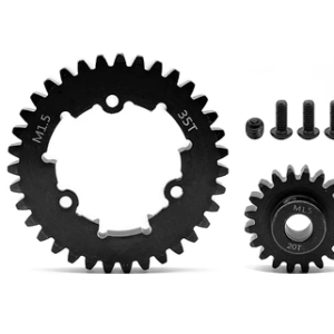 Traxxas X-Maxx 6S / 8S and XRT 1.5 Mod 35T Spur Gear with 35T+20T Pinion Gear