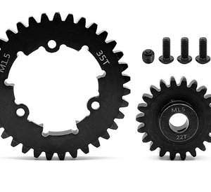 Traxxas X-Maxx 6S / 8S and XRT 1.5 Mod 35T Spur Gear with 35T+22T Pinion Gear