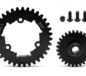 Traxxas X-Maxx 6S / 8S and XRT 1.5 Mod 35T Spur Gear with 35T+27T Pinion Gear