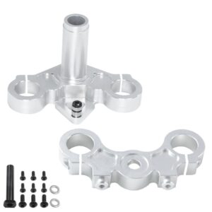 Losi 1/4 Promoto-MX Front Shock Mount Triangle Plate - Silver