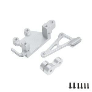 Losi 1/4 Promoto-MX Caliper Servo Mount and Servo Horn Set - Silver