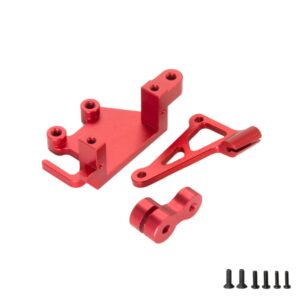 Losi 1/4 Promoto-MX Caliper Servo Mount and Servo Horn Set - Red