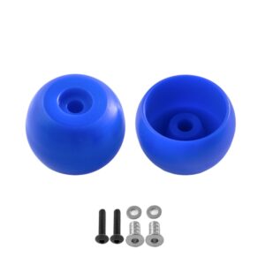 Losi 1/4 Promoto-MX Side Training Wheels - Blue