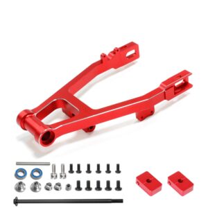 Losi 1/4 Promoto-MX Rear Swing Arm with Chain Adjuster - Red
