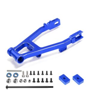 Losi 1/4 Promoto-MX Rear Swing Arm with Chain Adjuster - Dark Blue