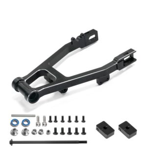 Losi 1/4 Promoto-MX Rear Swing Arm with Chain Adjuster - Black