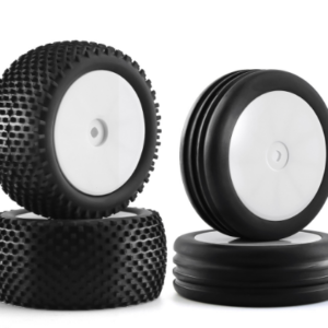 1/10 RC Tire Set 87mm - White