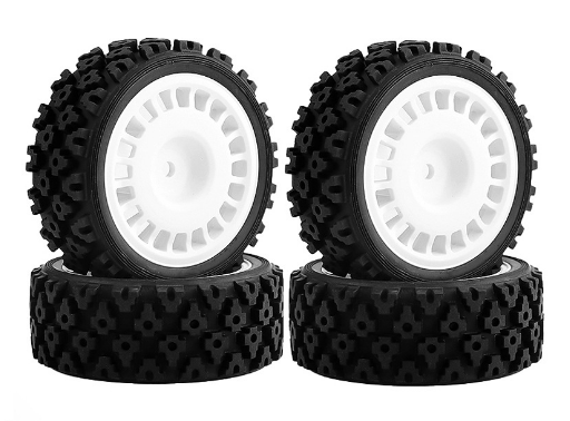 1/10 RC Tire and Wheel Set 70mm - Multiple color options / PCS option