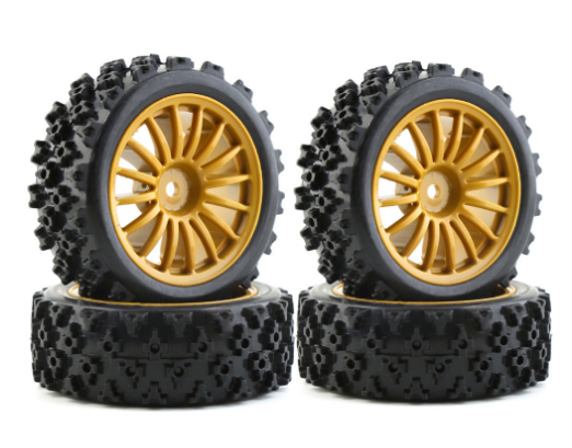 1/10 RC Tire and Wheel Set 70mm - Multiple color options / PCS option