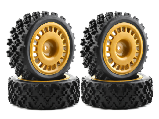 1/10 RC Tire and Wheel Set 70mm - Multiple color options / PCS option