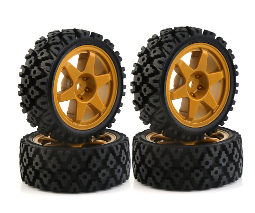 1/10 RC Tire Set 68mm - Multiple color options / PCS option