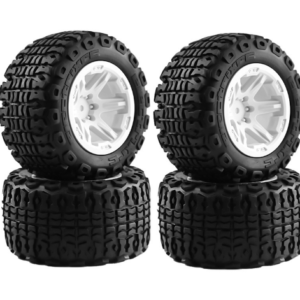 1/10 RC Tire Set 105mm W79 - Black / White