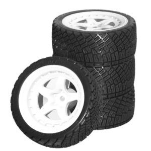 1/10 RC Tire Set 68mm - White