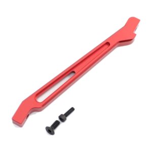 1/8 ARRMA Red Aluminum Front Chassis Brace for Kraton, Typhon, Senton