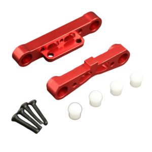1/8 ARRMA Red Aluminum Front Lower Arm Mount for Kraton, Senton, Typhon, Talion