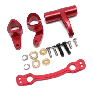 1/8 ARRMA Red Aluminum Front Steering Assembly Set for Kraton, Typhon, Senton, Talion