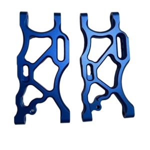 1/8 ARRMA Blue Aluminum Rear Lower Suspension Arms for Typhon, Limitless, Infraction