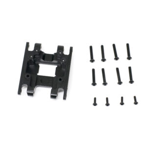 TRX-4M Aluminum Black Gearbox Base for Traxxas 1/18 RC Crawler