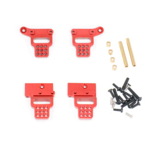 TRX-4M Aluminum Red Shock Mount Set for Traxxas 1/18 RC Crawler
