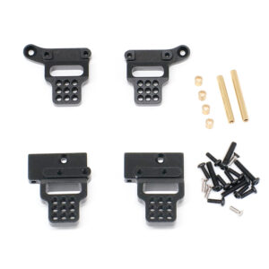 TRX-4M Aluminum Black Shock Mount Set for Traxxas 1/18 RC Crawler