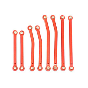 TRX-4M Red Link Rod Set for Traxxas 1/18 RC Crawler