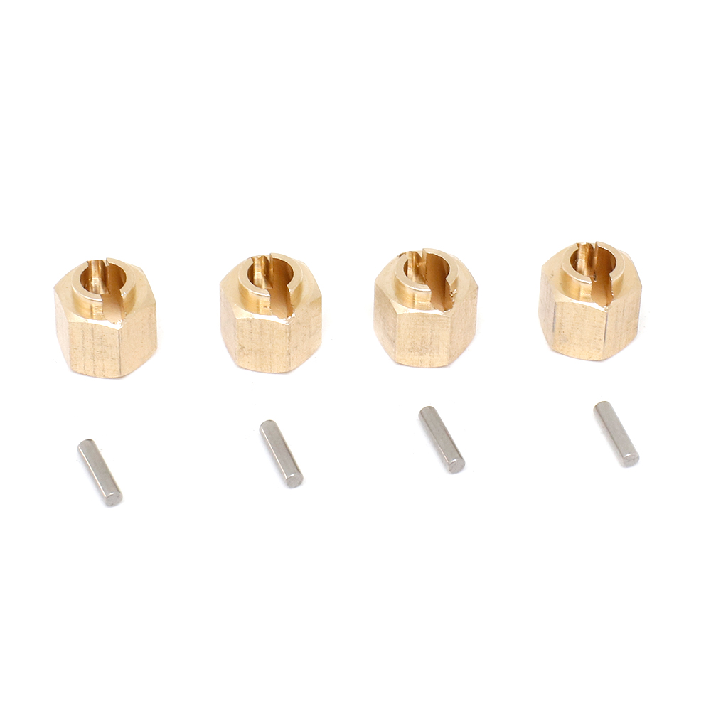 TRX-4M Brass Hex Adapter Set for Traxxas 1/18 RC Crawler