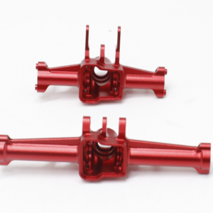 TRX-4M Aluminum Red Front and Rear Axle Housing for Traxxas 1/18 RC Crawler