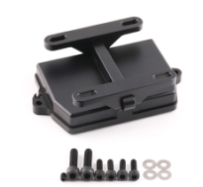 Traxxas X-Maxx / XRT Receiver Box Cover and ESC Mount - Black