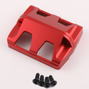 Traxxas E-Revo / E-Maxx Aluminum Servo Guard - Red