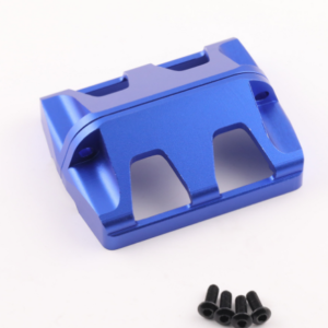 Traxxas E-Revo / E-Maxx Aluminum Servo Guard - Blue / Dark Blue