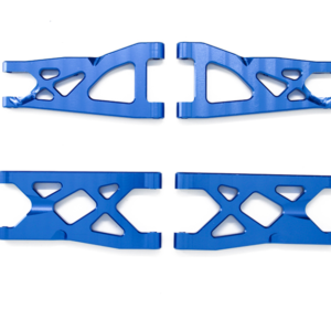 1/10 ARRMA Aluminum Front and Rear Suspension Arm Set Blue for Senton Granite Vorteks Typhon