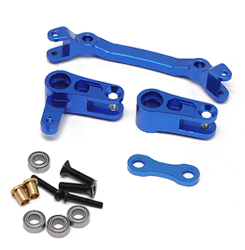 1/10 ARRMA Aluminum Steering Linkage Set Blue for Senton Granite Vorteks Typhon