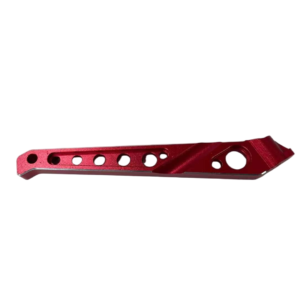 1/8 ARRMA Red Aluminum Rear Chassis Brace for Typhon, Senton