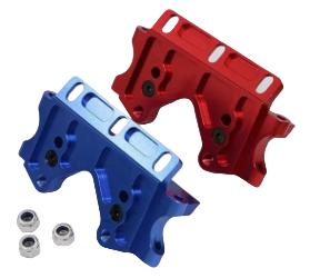 Aluminum Front Lower Bulkhead Mount Compatible with Traxxas Slash 2WD