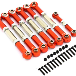 Aluminum Full Link Rod Set Compatible with Traxxas Slash 2WD