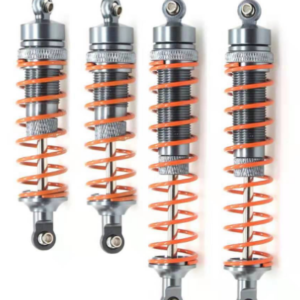 Adjustable Rear Shock Absorber Set Compatible with Traxxas Slash 4x4