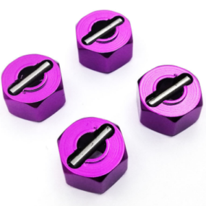 12mm Aluminum Wheel Hex Coupler Set Compatible with Traxxas Slash 4x4