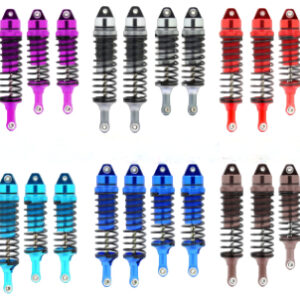 Metal Front and Rear Shock Absorber Set Compatible with Traxxas Slash / Short Course Models
