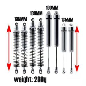 Hydraulic Shock Absorber Set Compatible with Traxxas UDR 1/7