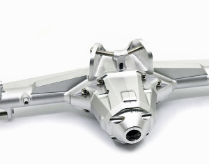 CNC Aluminum Rear Axle Housing Assembly Compatible with Traxxas UDR