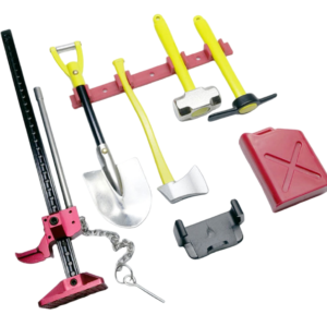 1/10 RC Crawler Scale 6-Piece Tool Accessory Set