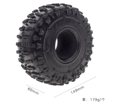 2.2 Inch 149mm JC RC Crawler Tire for TRX-4 SCX10