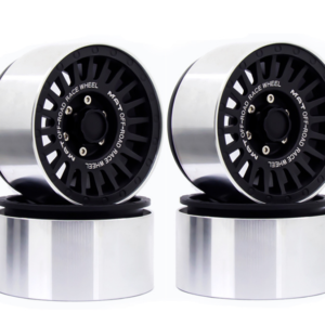 2.2 Inch Aluminum Beadlock Wheel G53 for SCX10 RR10 VP - Silver