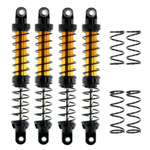 Dual Spring Metal Oil Shock Absorber for 1/10 Crawler Models