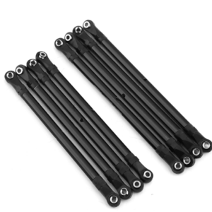 Aluminum Link Rod Set for 313mm SCX10 / TRX-4 Compatible Crawler Models