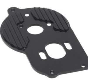 Motor Mount Aluminum Upgrade Part Compatible with Losi 1/18 Mini-T 2.0 2WD - Black
