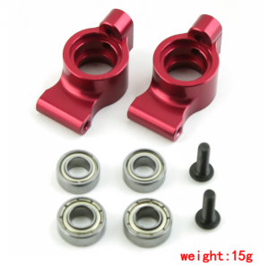 Suspension Arm and Hub Upgrade Part Variant 4 Compatible with LC Racing PTG-2 Rally