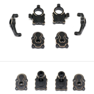 Full Brass Portal Axle Upgrade Kit Compatible with FMS FCX24