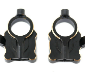 Brass Steering Knuckle Compatible with FMS FCX24 Front Portal Axle
